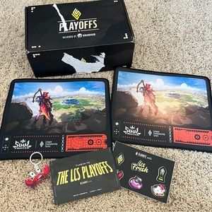 League of Legends Championship Series Soul Fighter 2 Mousepads & 1 Crab Keychain